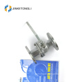JKTLFB024 cast iron a216 wcb 2pc handles dn80 ball valve